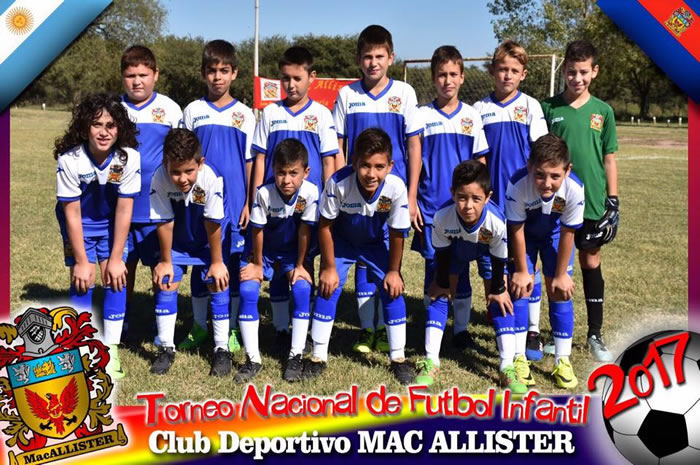 Torneo De Fútbol Infantil Mac Allister
