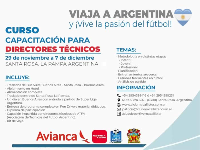 Curso para capacitación docente - FutbolFlorida