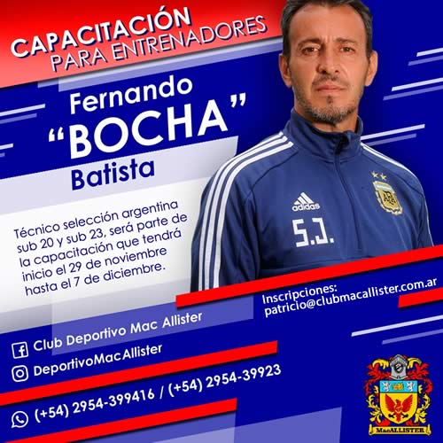 Curso para capacitación docente - FutbolFlorida