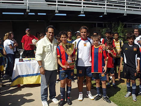 FOTO: Mac Allister Campeón en el Torneo Hexagonal de Puerto La Cruz