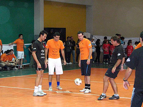 Inauguración del Microestadio del Instituto Nuestra Señora de las Nieves de Liniers