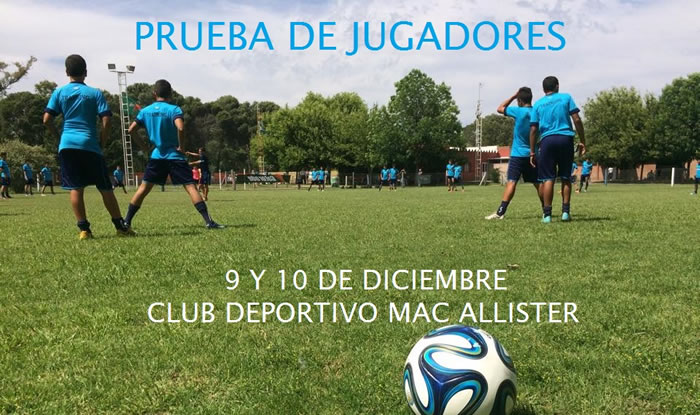 PRUEBA DE JUGADORES