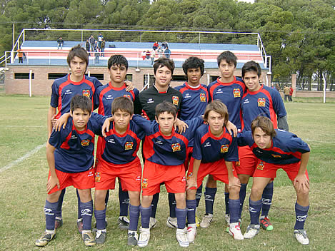 FOTO: La quinta división, que jugó el sábado y goleó 11 a 1.